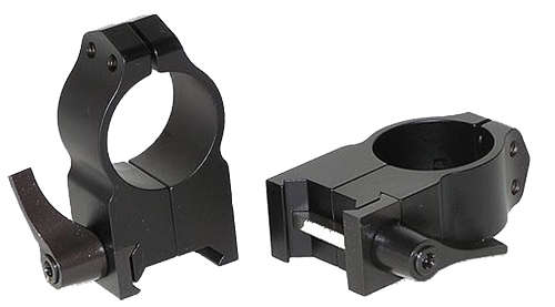 Scope Mounts Warne Scope Mounts Maxima/Magnum Quick Detach WARNE 203LM       QD RING 1IN XH      MAT